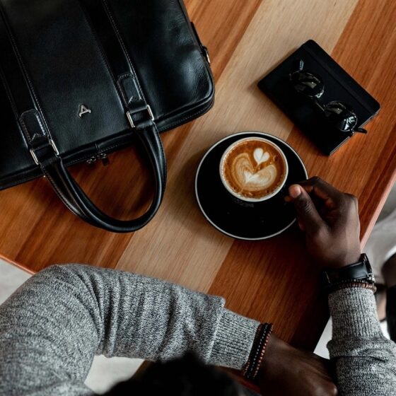 Brando 1006 Cassidy Black Laptop Briefcase Lifestyle 4 jpg