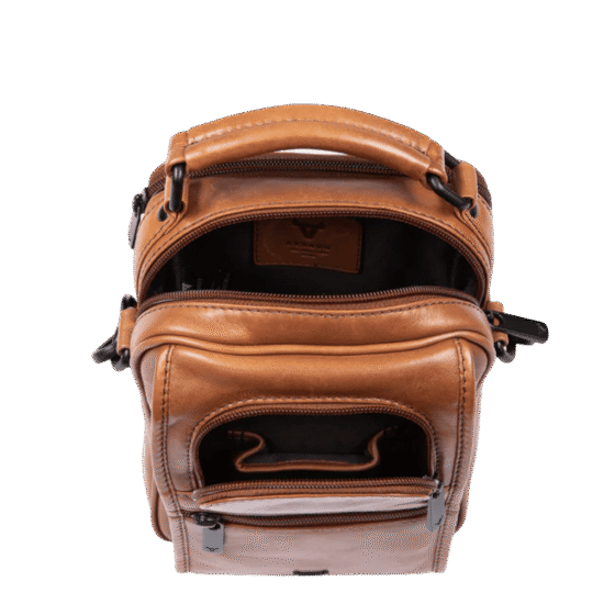 Brando 3350 Winchester tan Gents Bag interior png