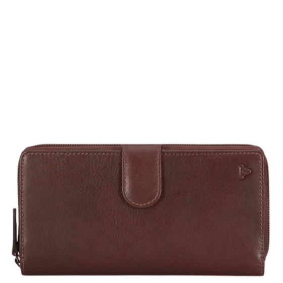 Brando 6151 Dakota Brown Multicard Purse Front primary png