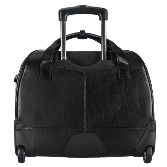 Brando Armstrong 3189 Leather Mobile Office trolley black rear png