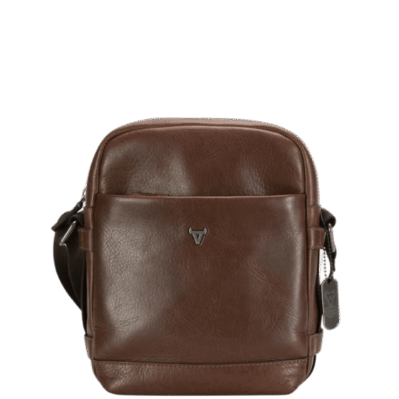 Brando Brosnan 2276 leather crossbody brown front png