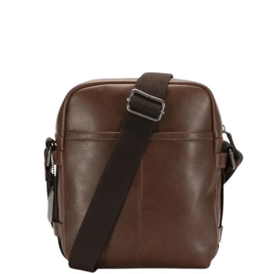 Brando Brosnan 2276 leather crossbody brown rear png