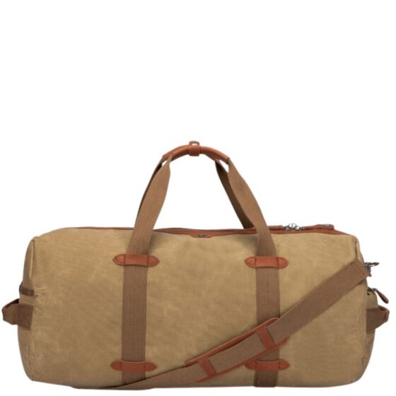 Brando Duvall 4121 Duffle Holdall Khaki Brown Front