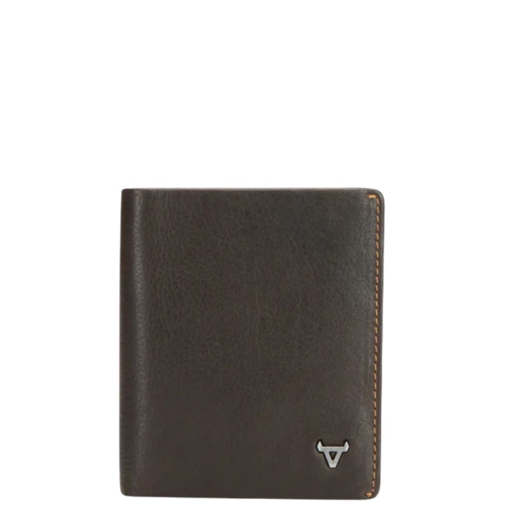 Brando Eastwood leather wallet 2002 brown front jpg