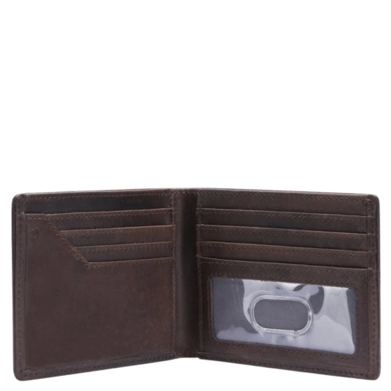 Brando Eastwood slim wallet 2001 brown interior png