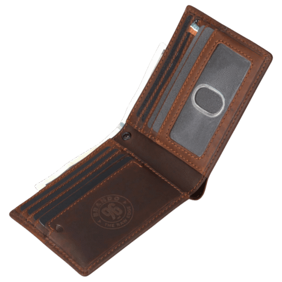 Brando James 2001 Leather wallet brown interior1 png