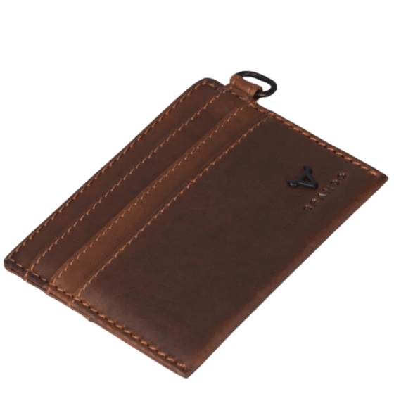 Brando James 3353 Leather slim card allet brown layflat png