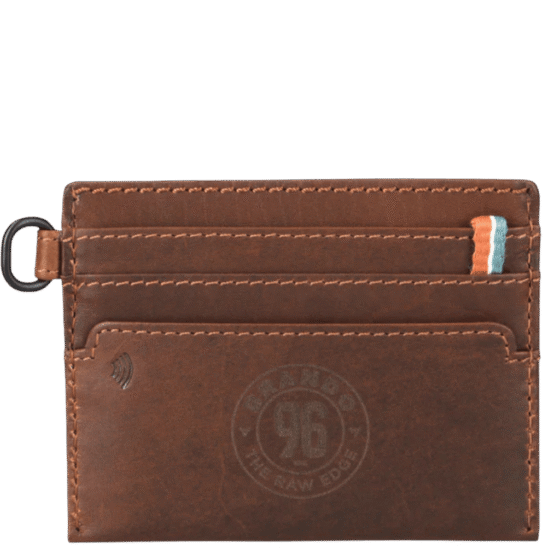 Brando James 3353 Leather slim card allet brown rear png