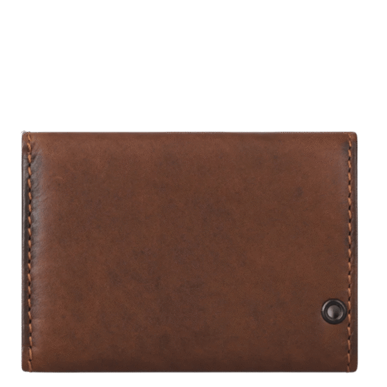 Brando James Leather TRifold Wallet 6667 brown rear png