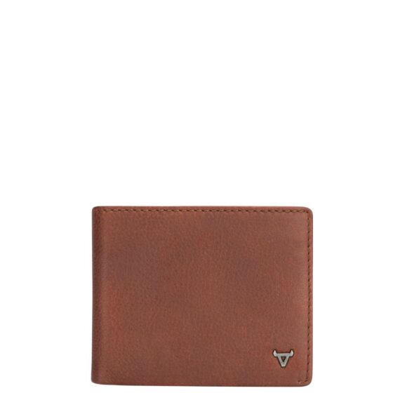 Brando Kudu Leather Wallet 7335 Copper Brown Front