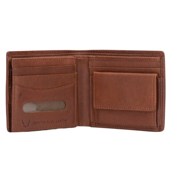 Brando Kudu Leather Wallet 7335 Copper Brown Inner2