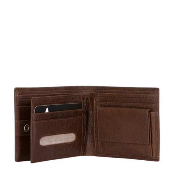 Brando Oryx Leather Multicard wallet 7335 Brown interior primary jpg