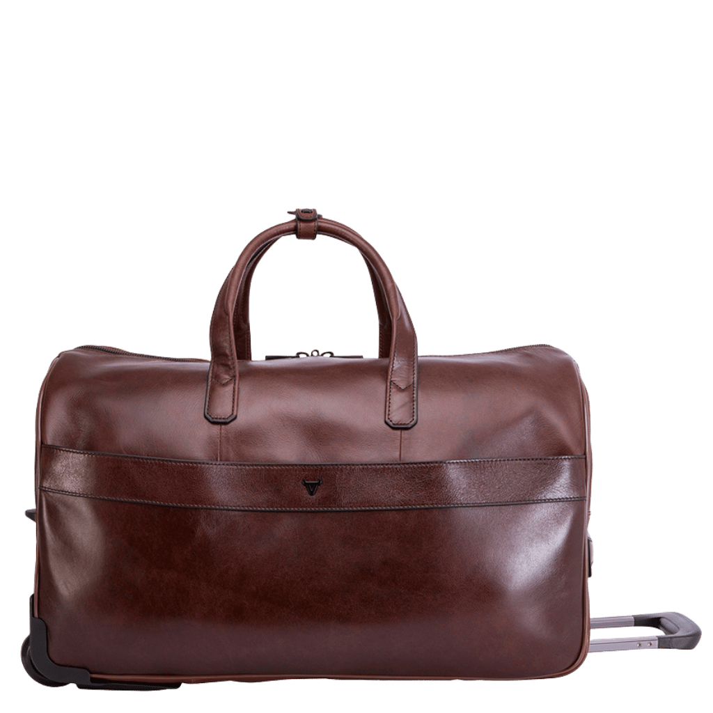 Brando Winchester 3186 Rolling Duffle Brown front png