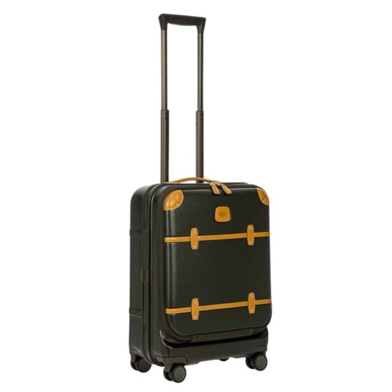 Brics Bellagio 55cm Carry On Organiser Bbg28312 Black Front3qrtr