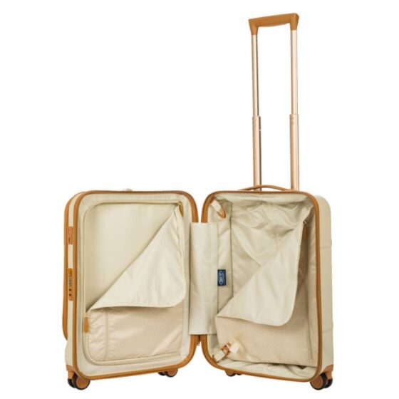Brics Bellagio 55cm Carry On Organiser Bbg28312 Cream Interior