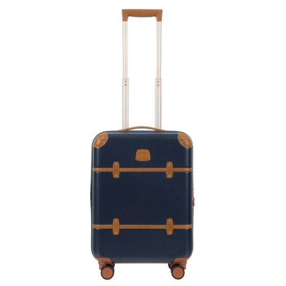 Brics Bellagio Spinner Luggage BGB28301 55cm blue front jpg
