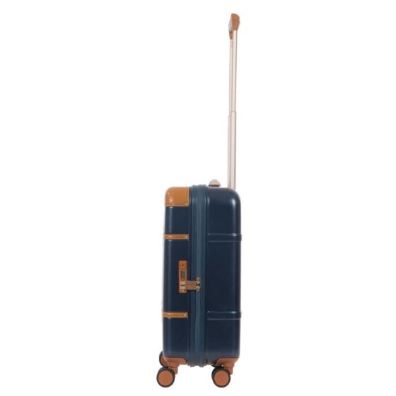 Brics Bellagio Spinner Luggage BGB28301 55cm blue side jpg