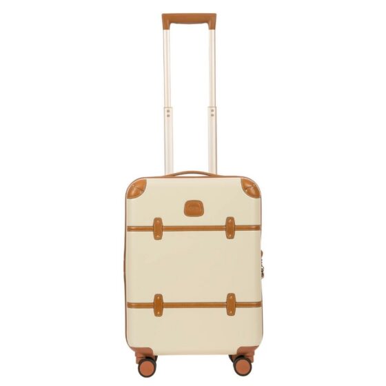 Brics Bellagio Spinner Luggage BGB28301 55cm cream front jpg