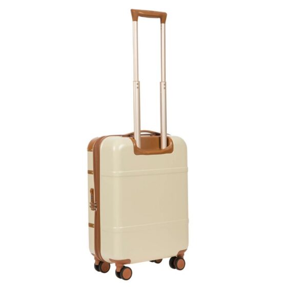 Brics Bellagio Spinner Luggage BGB28301 55cm cream rear3qrtr jpg