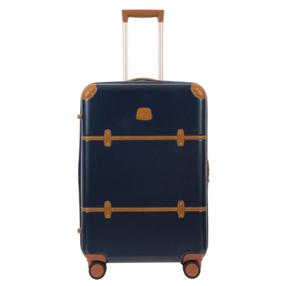 Brics Bellagio Spinner Luggage BGB28303 71cm Blue front jpg