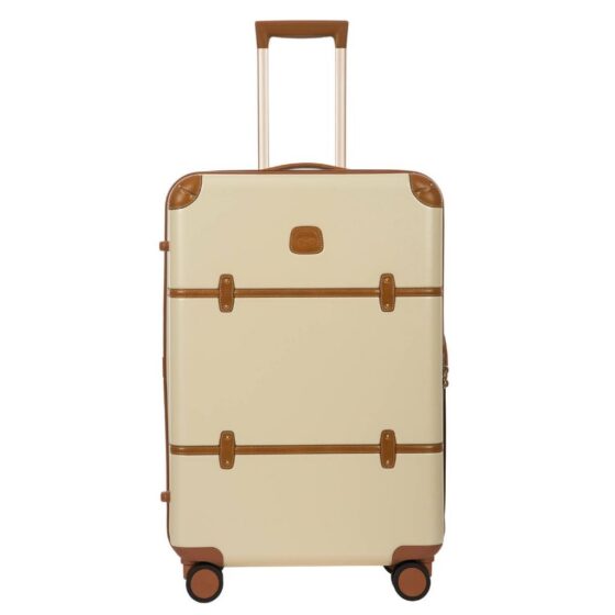 Brics Bellagio Spinner Luggage BGB28303 71cm Cream front jpg