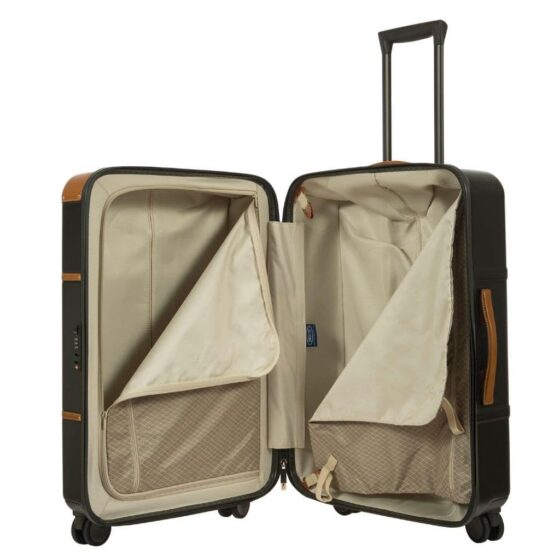 Brics Bellagio Spinner Luggage BGB28303 71cm Olive interior2 jpg