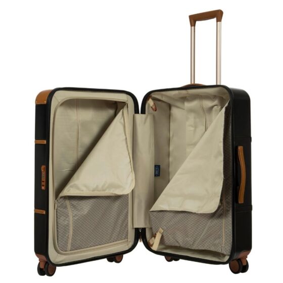 Brics Bellagio Spinner Luggage BGB28303 71cm black interior2 jpg