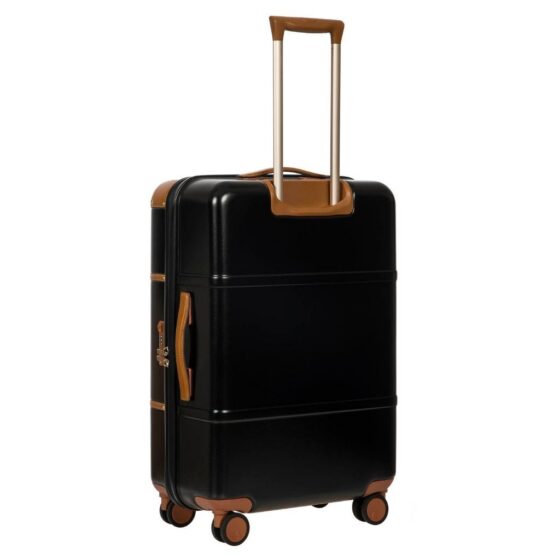 Brics Bellagio Spinner Luggage BGB28303 71cm black rear3qrtr jpg