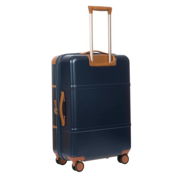 Brics Bellagio Spinner Luggage BGB28303 71cm blue rear3qrtr jpg