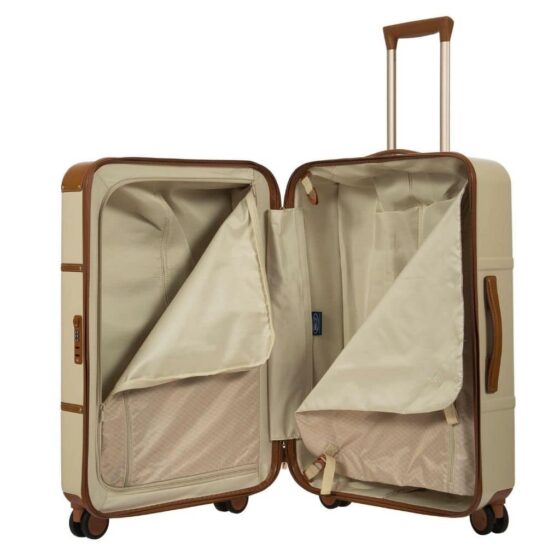 Brics Bellagio Spinner Luggage BGB28303 71cm cream interior2 jpg