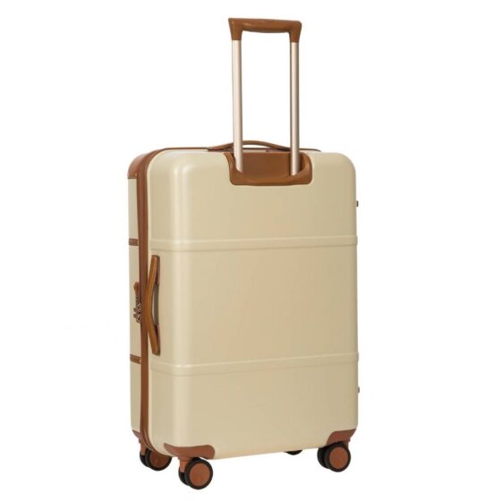 Brics Bellagio Spinner Luggage BGB28303 71cm cream rear3qrtr jpg