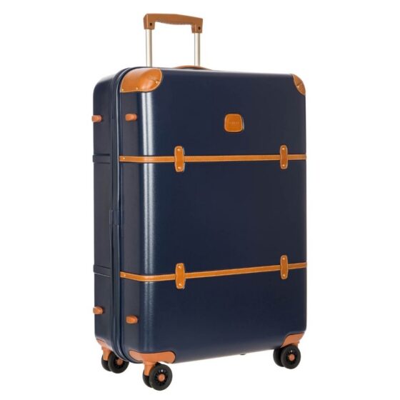 Brics Bellagio Spinner Luggage BGB28304 76cm blue front3qrtr jpg