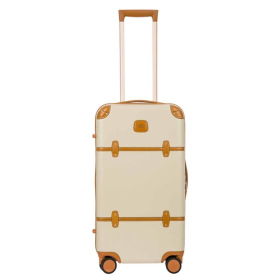 Brics Bellagio Trunk Spinner Luggage 28314 65cm Cream Front