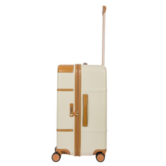 Brics Bellagio Trunk Spinner Luggage 28314 65cm Cream Side