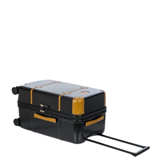 Brics Bellagio Trunk Spinner Luggage 28314 Black 65cm Down