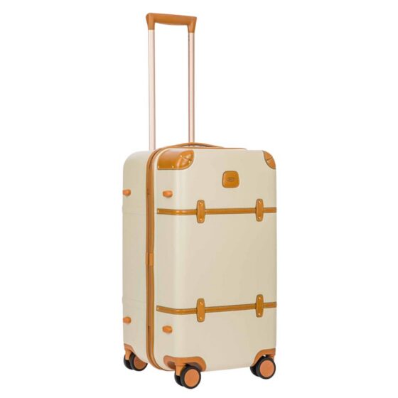 Brics Bellagio Trunk Spinner Luggage 28314 Cream Front3qrtr