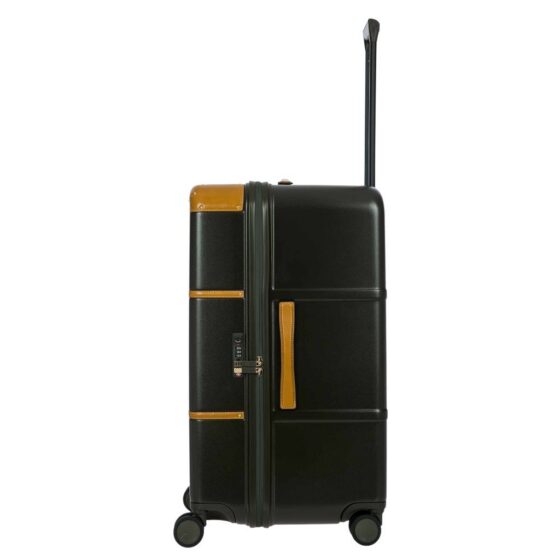 Brics Bellagio Trunk spinner Luggage 28315 74cm olive side jpg