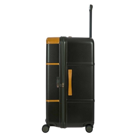 Brics Bellagio Trunk spinner Luggage 28316 80cm olive side jpg