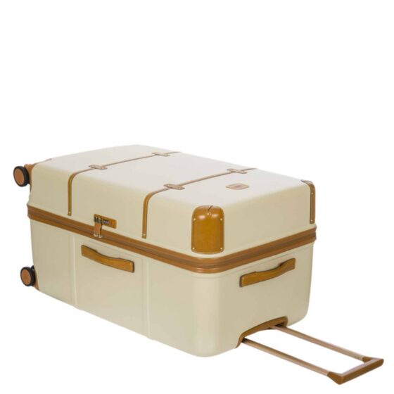 Brics Bellagio Trunk Spinner Luggage 28316 Cream 80cm Down