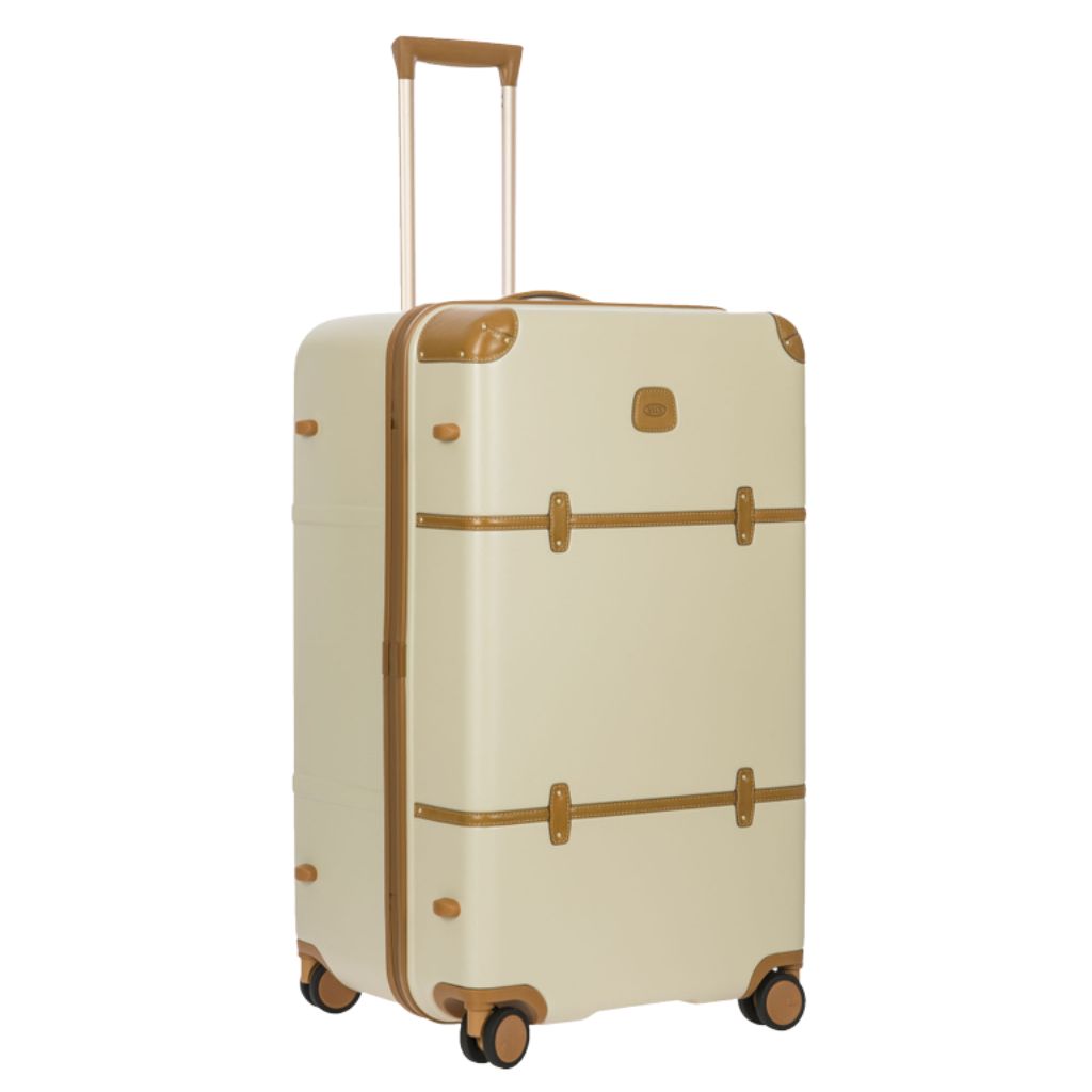 Brics Bellagio Trunk Spinner Luggage 28316 Cream 80cm Front3qrtr