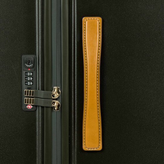 Brics Bellagio Trunk spinner Luggage 28316 olive handle jpg