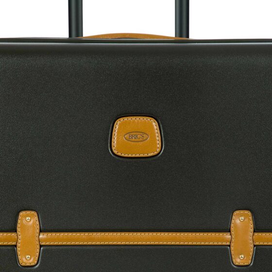 Brics Bellagio Trunk spinner Luggage 28316 olive leather jpg