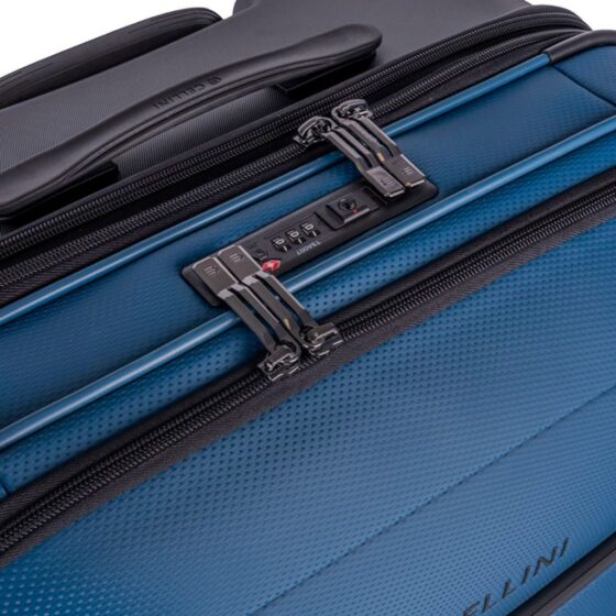Cellini Pro X 567 Medium 64cm Trolley Petrol Blue Twin Locks