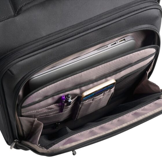 Cellini Smartcase Business Carry On Black 18351 Laptop Interior