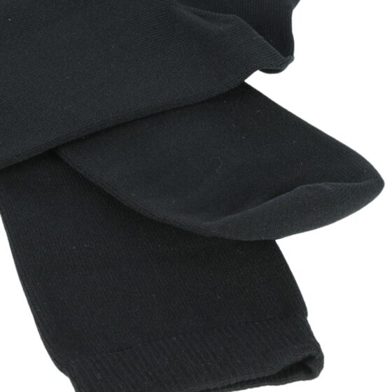 CEllini Travel essentials Flight Socks Med Lrg Black closeup jpg