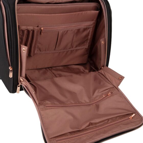 Cellini Allure Ladies Mobile Business Trolley 46539 Black Interior