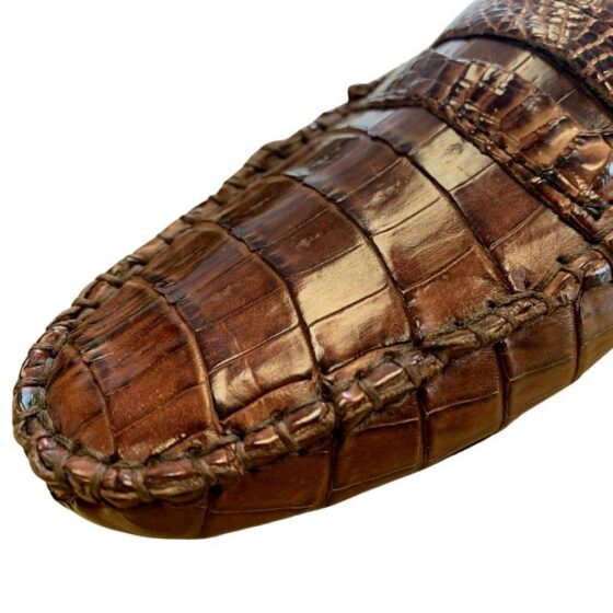 Cavalli Crocodile Unisex Drivers Shoe Kango detail jpg
