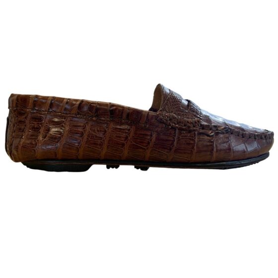 Cavalli Crocodile Unisex Drivers Shoe Kango side jpg
