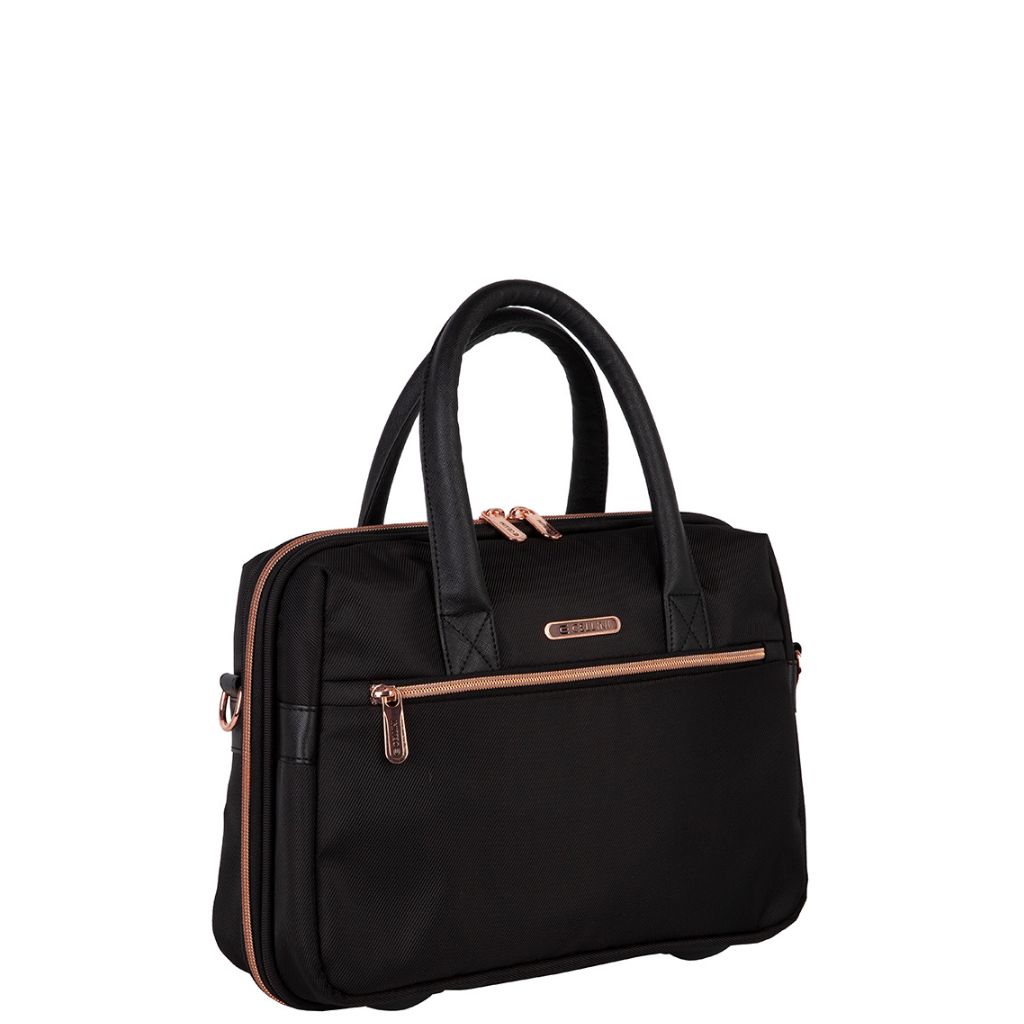 Cellini Allure Beauty Case Black 46532 Front3qrtr Primary