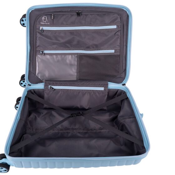 Cellini Bizlite Easy Access 55cm Spinner 840 Azure Blue Interior